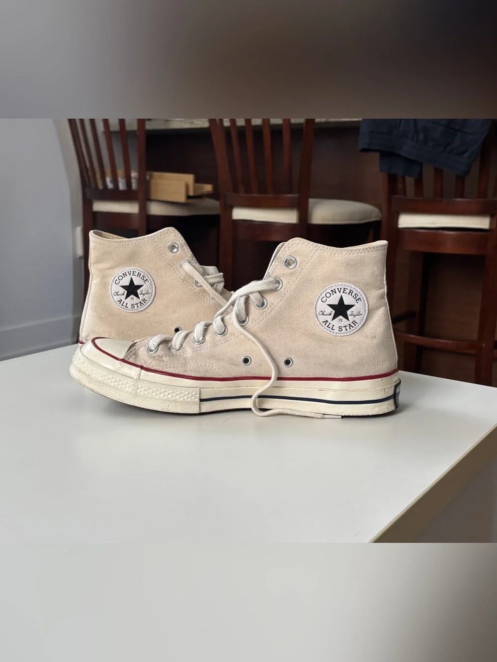 Converse Chuck 70 Canvas - Parchment Brown/Garnet/Egret - High Top